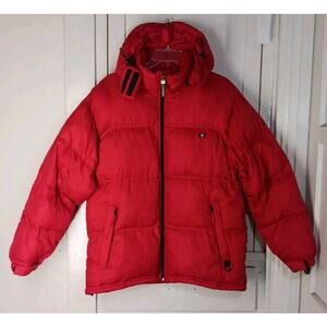 South Pole Red Puffer Jacket
